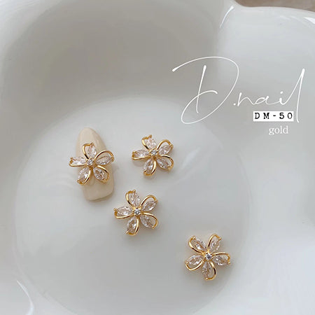 D. NAIL Jewelry Bijou Parts DM -50 Flower