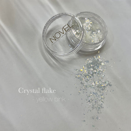 NOVEL CRYSTAL FLAKE (YELLOW PINK) Novel Crystal Flake Yellow Pink