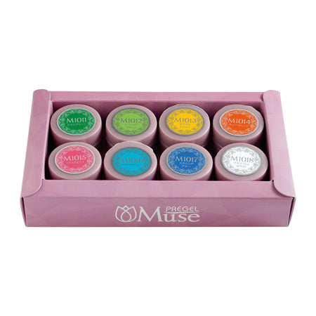 PREGEL Muse Color Paint Series 3g x 8 Color Set