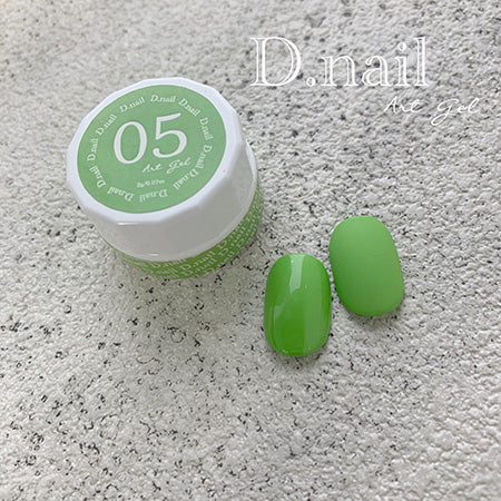 D. Nail Art Gel (Pole Gel) 05 Light Green 2g