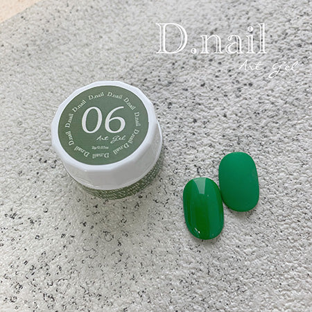 D. Nail Art Gel (Pole Gel) 06 Green 2g