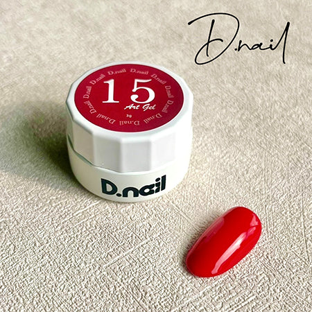 D. Nail Art Gel (Pole Gel) 15 Red 2g