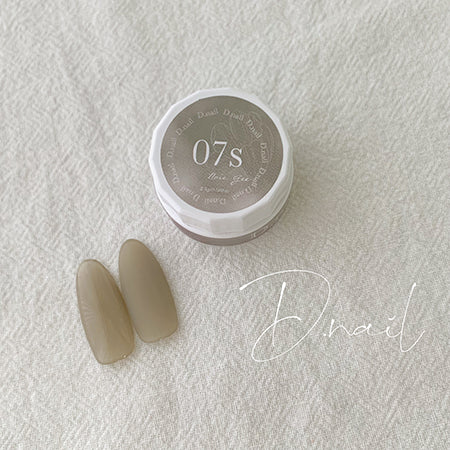 D. Nail Botanical Gel 07S Titanium 2.5g