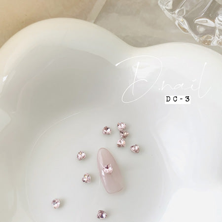 D. Nail Decoration Stone DC -03 Heart Pink S