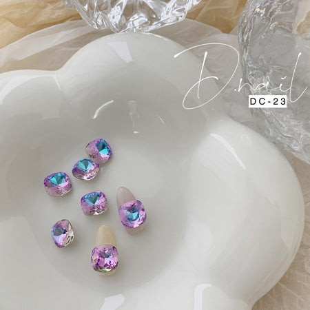 D. NAIL Decoration Stone DC -23 Shape Purple Blue