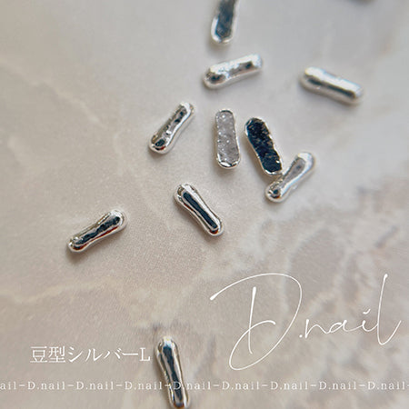 D. Nail Decostad bean type Silver L