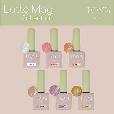 TOY'S x Inity Latte Mug Collection T -LMST 6 -color set