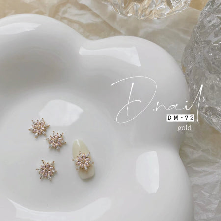 D. NAIL Jewelry Bijou Parts DM -72 Snowlight Pink