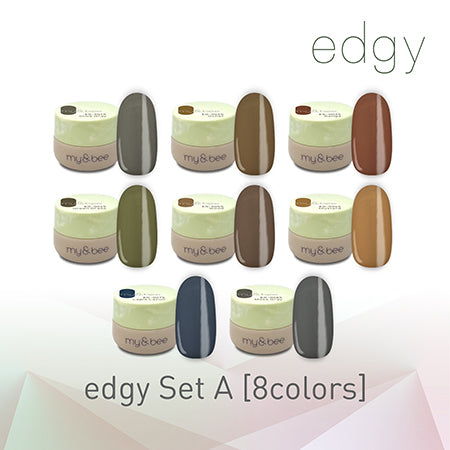 My Bee Color Gel Edge Set A (8 colors) EG -SA