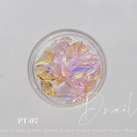 D. NAIL See -Roo Ice Stone PT -07 Pink &amp; Purple