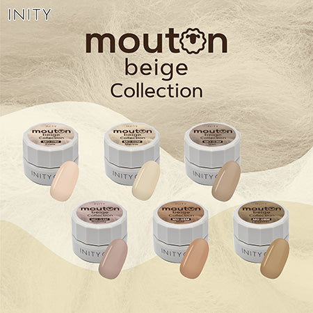 Iinity High -End Color Mouton Beige Collection (6 colors) INS -MO