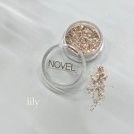 NOVEL PINCY FLAKE GLITTER LILY