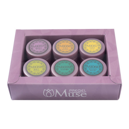 PREGEL Muse Sunny Day Series 3g x 6 Color Set PSU -6P -2023D