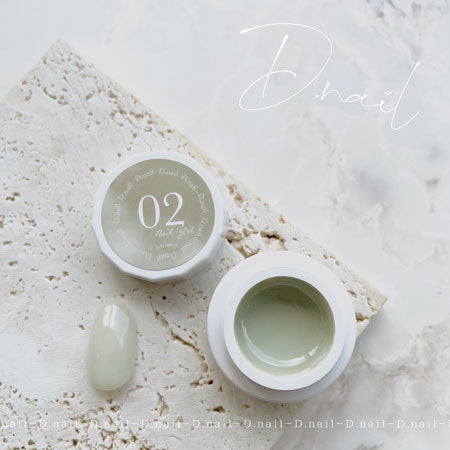 D. Nail Plant Gel 02 Pistachio Green 2.5g