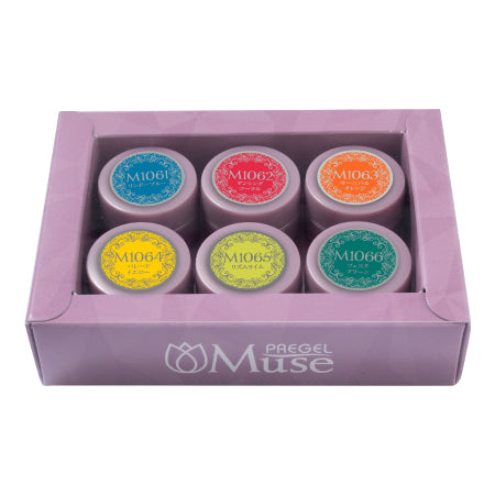 PREGEL Muse Festival Series 3g x 6 color set