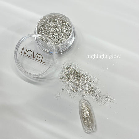 NOVEL GLASS SHARY GLITTER HighLight Glow 0.9g (Novel Glass Sharylie Glitter Highlight Glow)