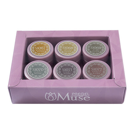 PREGEL Muse Smokey Candle Series 3g x 6 color set