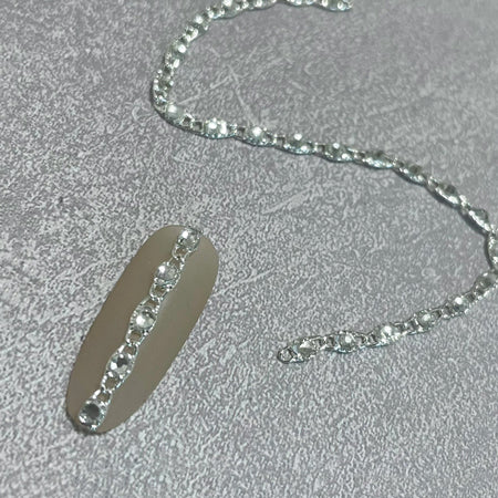 [Unreleased product] SHAREYDVA Elegant Crystal Chain White Silver