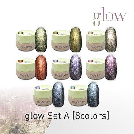 My Bee Color Gel Glow Set A (8 colors) GL -SA