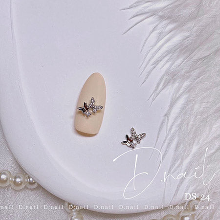 D. NAIL Jewelry Bijou Parts DS -24 Shine Butterfly