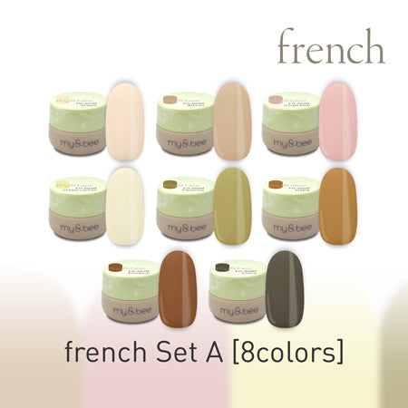 My Bee Color Gel French Set A (8 colors) FH -SA