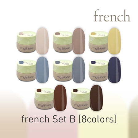 My Bee Color Gel French Set B (8 colors) FH -SB