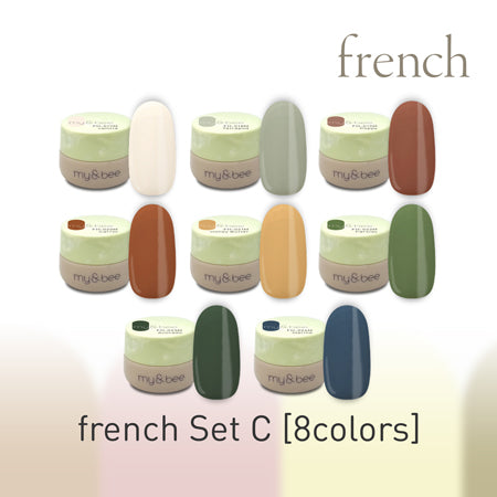 My Bee Color Gel French Set C (8 colors) FH -SC