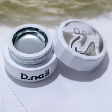 D. nail art icing gel 04 metallic silver 3g