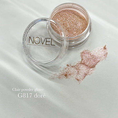 NOVEL G817 Claire powder glitter (dore) 0.9g Novel Claire powder glitter (dore)