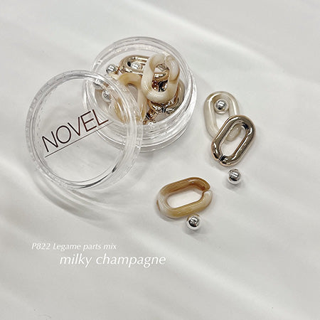 NOVEL P822 Legame parts mix (milky champagne) Novel Legame parts mix Milky Champagne