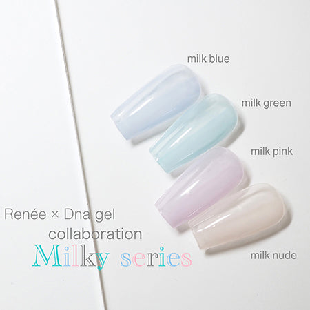 Dna Gel x Renee milky gel 4 color set