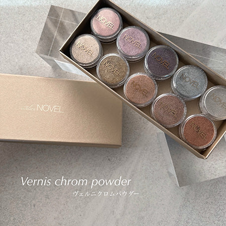 NOVEL SET082 Vernis chrom powder 10 colors SET