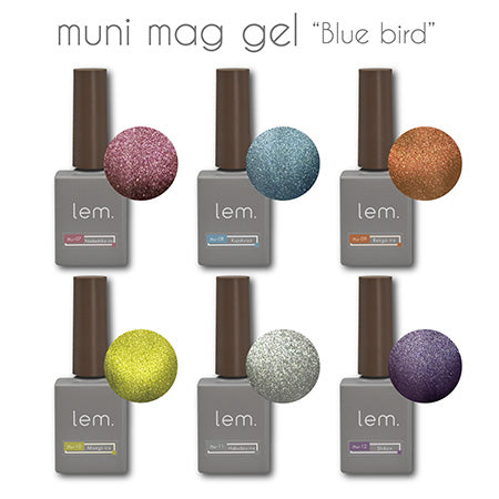 lem.  Munimaggel Bluebird 6 color set (mu-07 to mu-12)