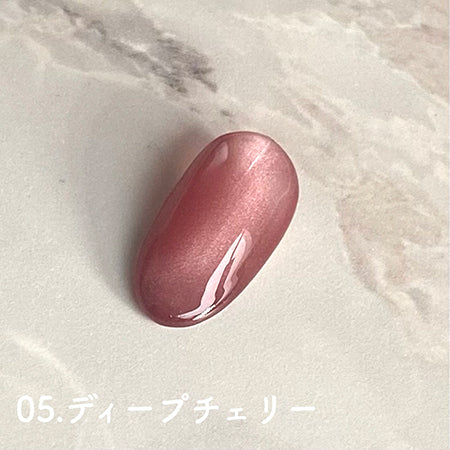 D. nail gloss mag gel 05 deep cherry 3g