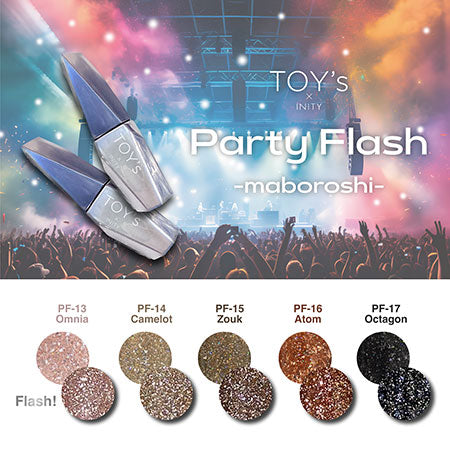 TOY�fs x INITY Party Flash - Maboroshi - 5 color set