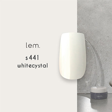 lem.  Color Gel s441 White Crystal 3g