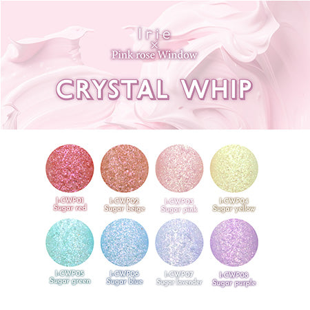 Irie Crystal Whip 8 Color Set I-CWPST