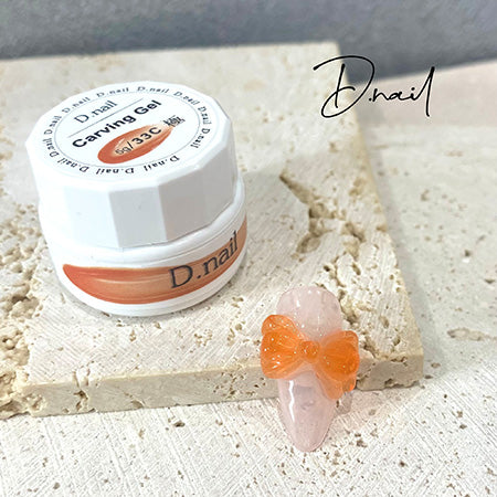 D. Nail Goku Carving Gel 33C Clear Orange 5g