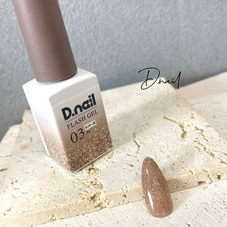 D. nail flash gel 03 topaz 8g