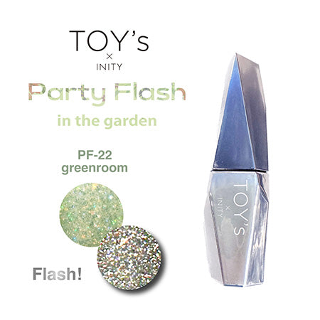 TOY�fs x INITY Party Flash In the Garden T-PF22 Green Room 12ml