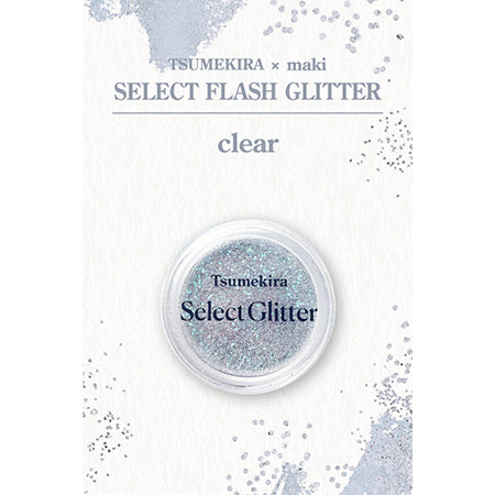 TSUMEKIRA�~maki Select Flash Glitter (Clear) MAK-GLI-001