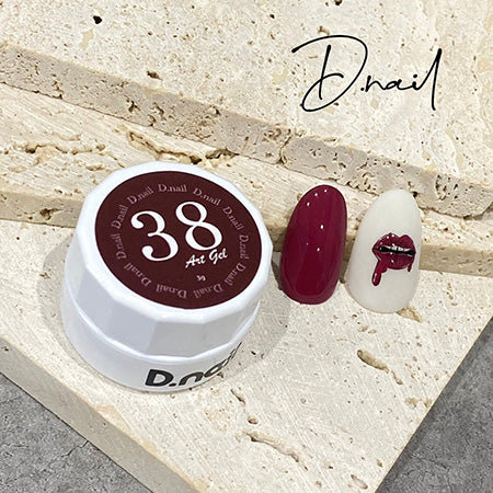 D. nail art gel (goku gel) 38 antique rose 3g