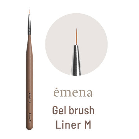 emena gel brush LinerM (emena liner M)