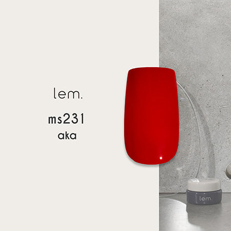 lem. Color Gel ms231 Red 3g