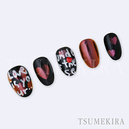 Tsumekira MAKI FUTSUKI Produce Powder Cover Seal Star Heart SP-FTK-009