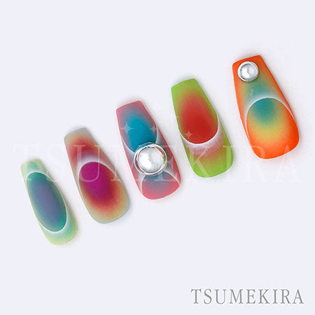 Tsumekira YOSHIKO NANBU Produced Gradient French White NN-NAN-003