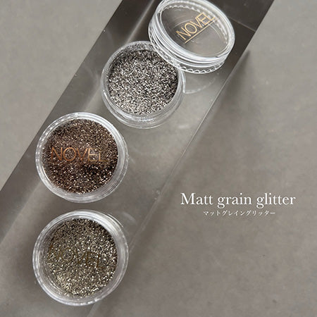 ◆ NOVEL G832 Matte grain glitter grain bronze 1.2g Novel Matte Grain Glitter Grain Bronze