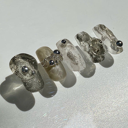 ◆ NOVEL G832 Matte grain glitter grain bronze 1.2g Novel Matte Grain Glitter Grain Bronze