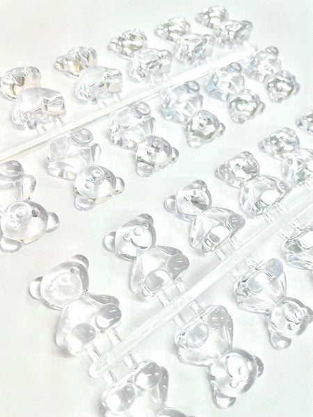 Lily Gel Bear Clear Beads