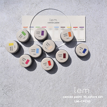 lem. Color Gel Canvas Paint 10-Color Set